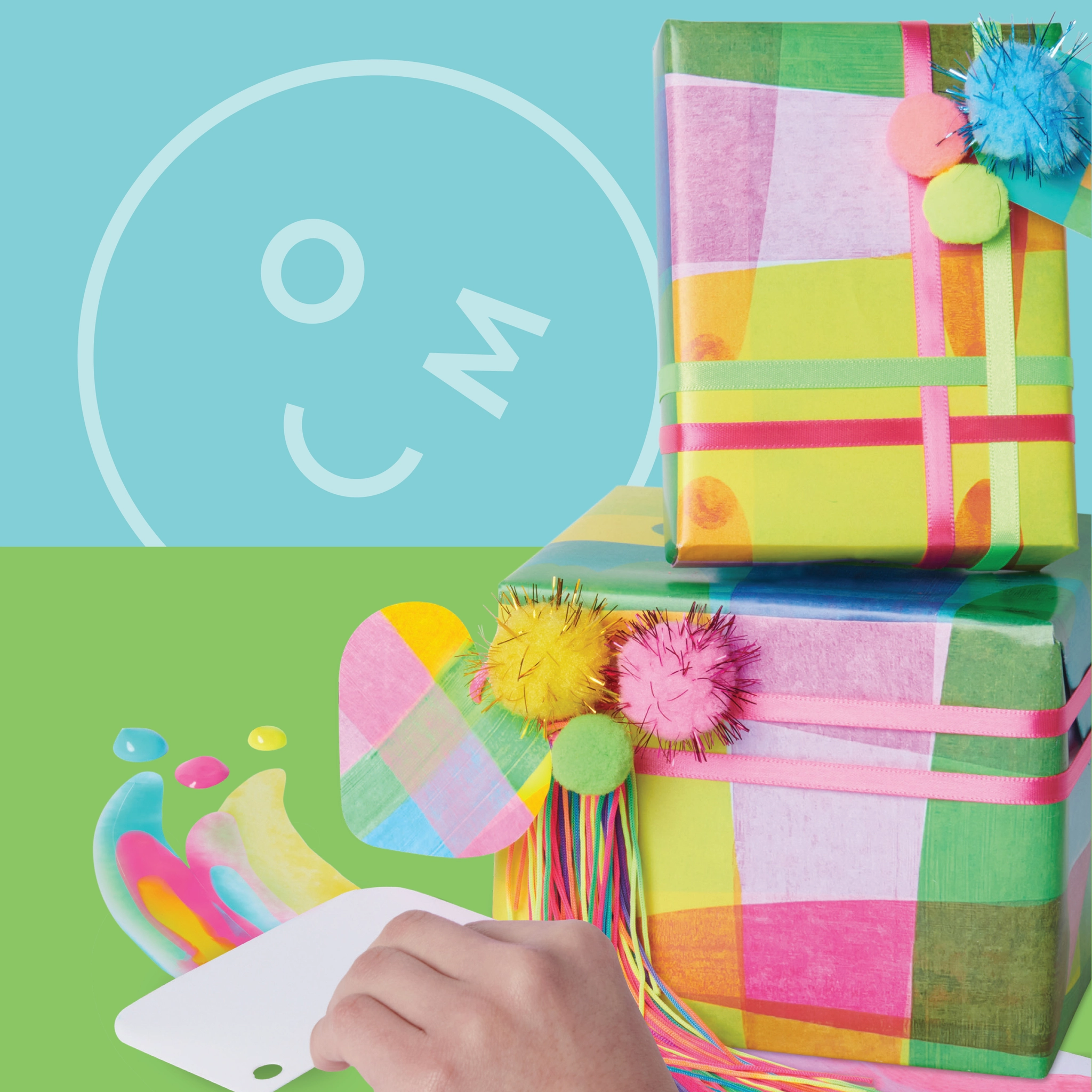 Omc! Picture This Paint Scrape Art Kit