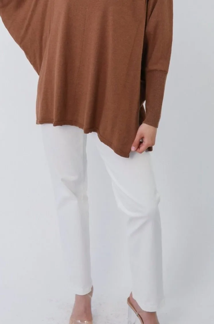 PARIS PANT IN ITALIAN COTTON STRETCH DENIM