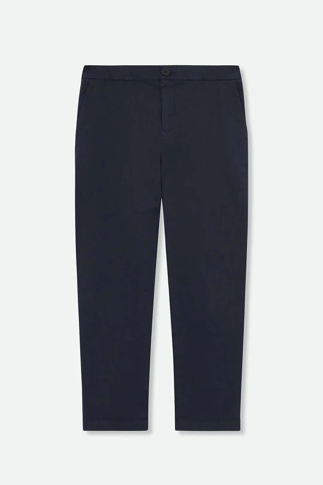 PASCAL BACK SEAMED PANT IN GARMENT DYED ITALIAN COTTON