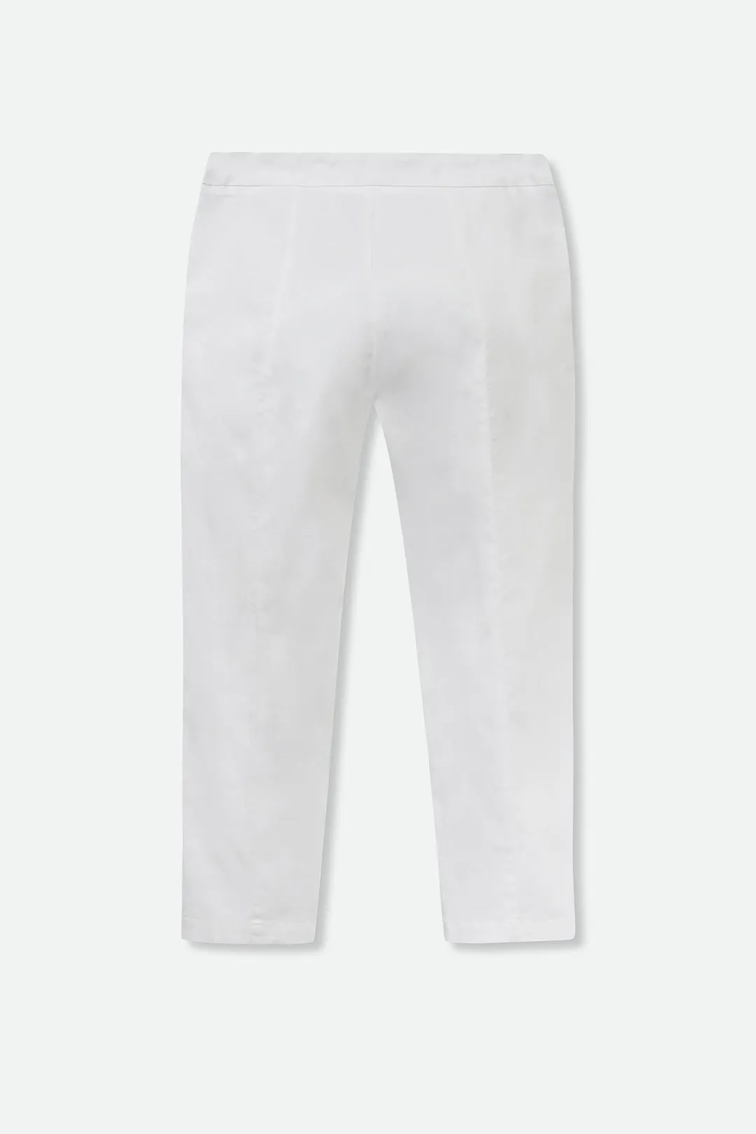 PASCAL BACK SEAMED PANT IN GARMENT DYED ITALIAN COTTON