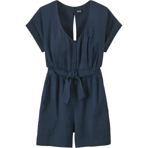Patagonia Women's Organic Cotton Gauze Romper 4"