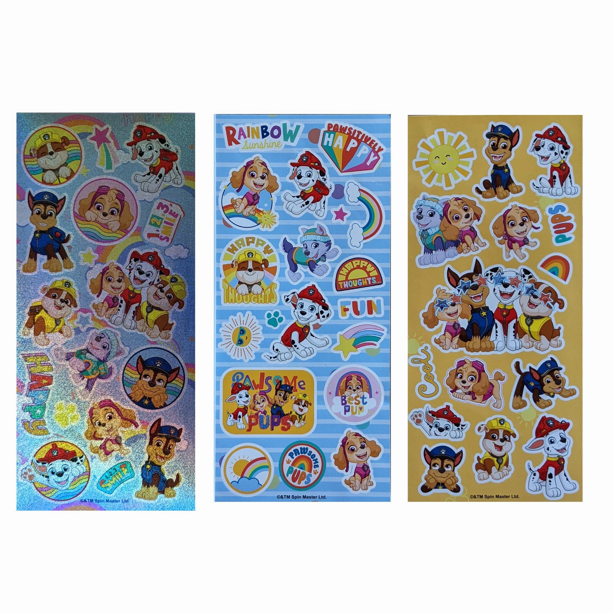 PAW Patrol Holographic Sticker 3 Pack