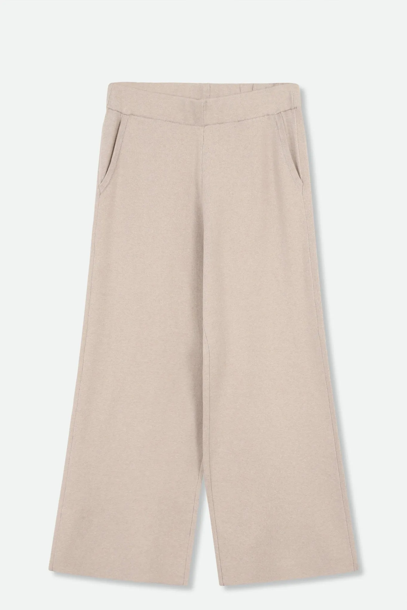 PAYTON WIDE LEG CROP PANT IN KNIT PIMA COTTON LIMITED EDITION COLORS