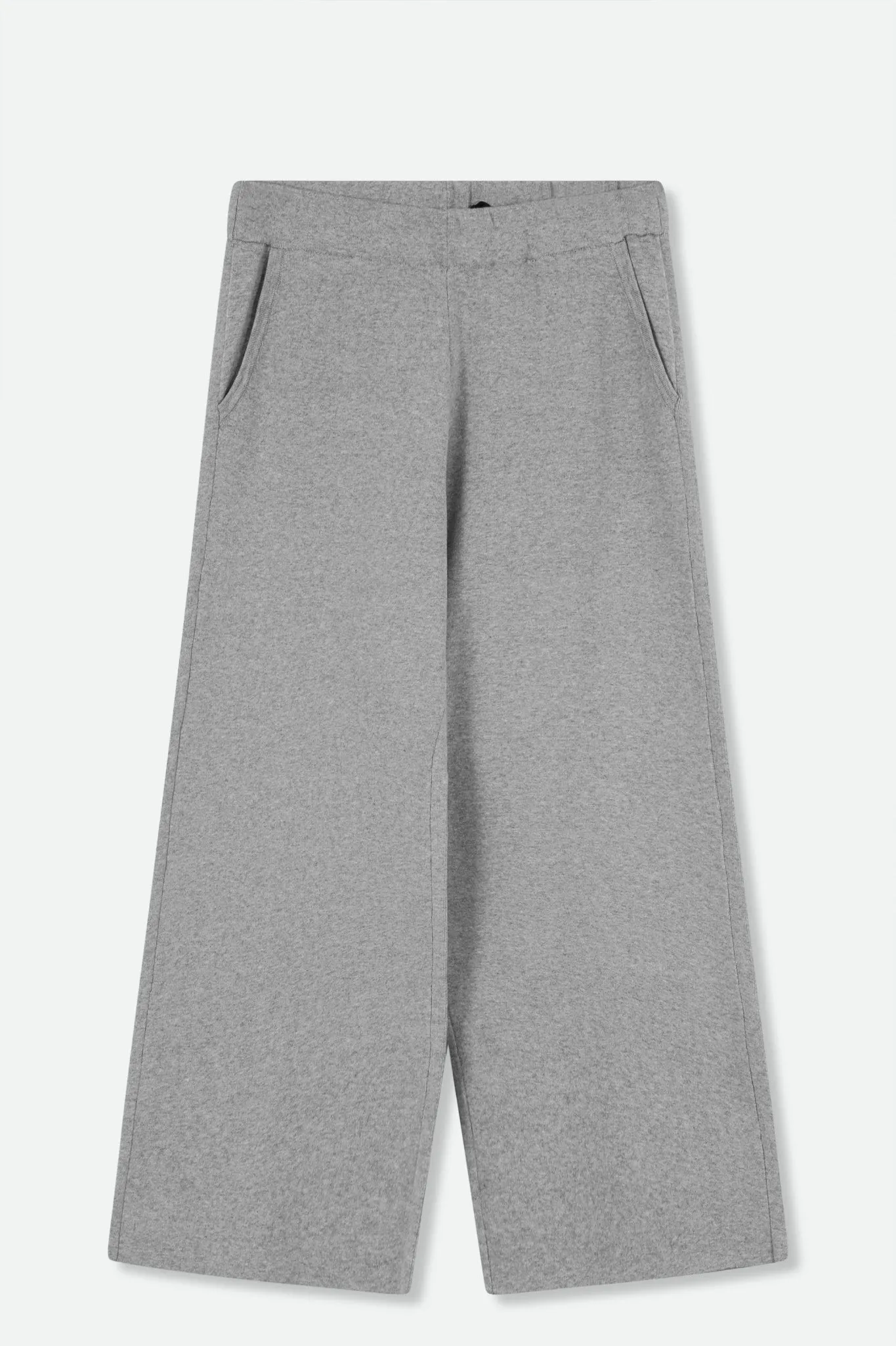 PAYTON WIDE LEG CROP PANT IN KNIT PIMA COTTON