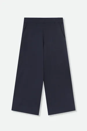 PAYTON WIDE LEG CROP PANT IN KNIT PIMA COTTON