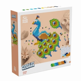 Peacock-Puzzle by Number 800pc