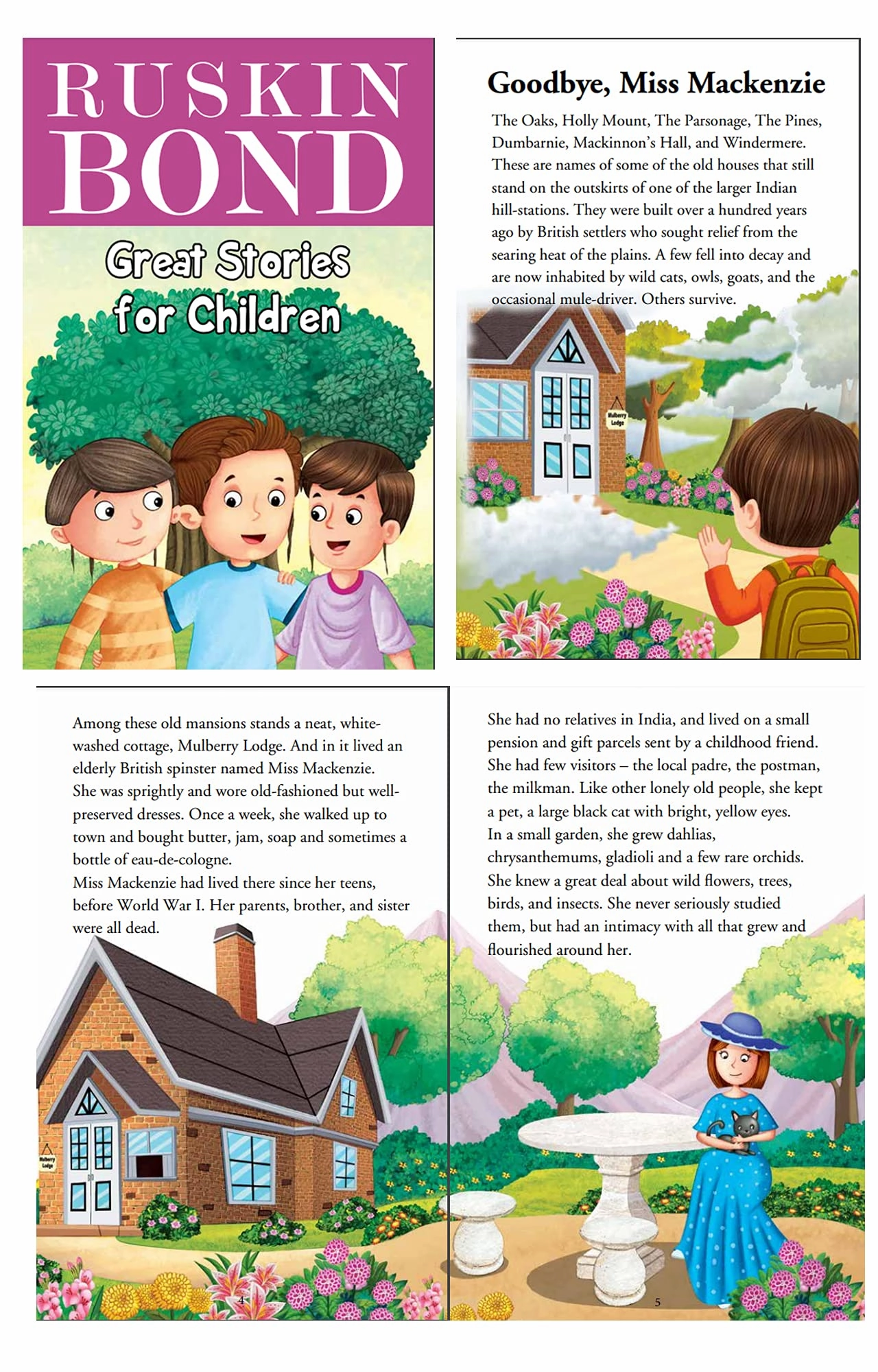 Pegasus Ruskin Bond Children Story Books - Set of 4 for Kids (1)