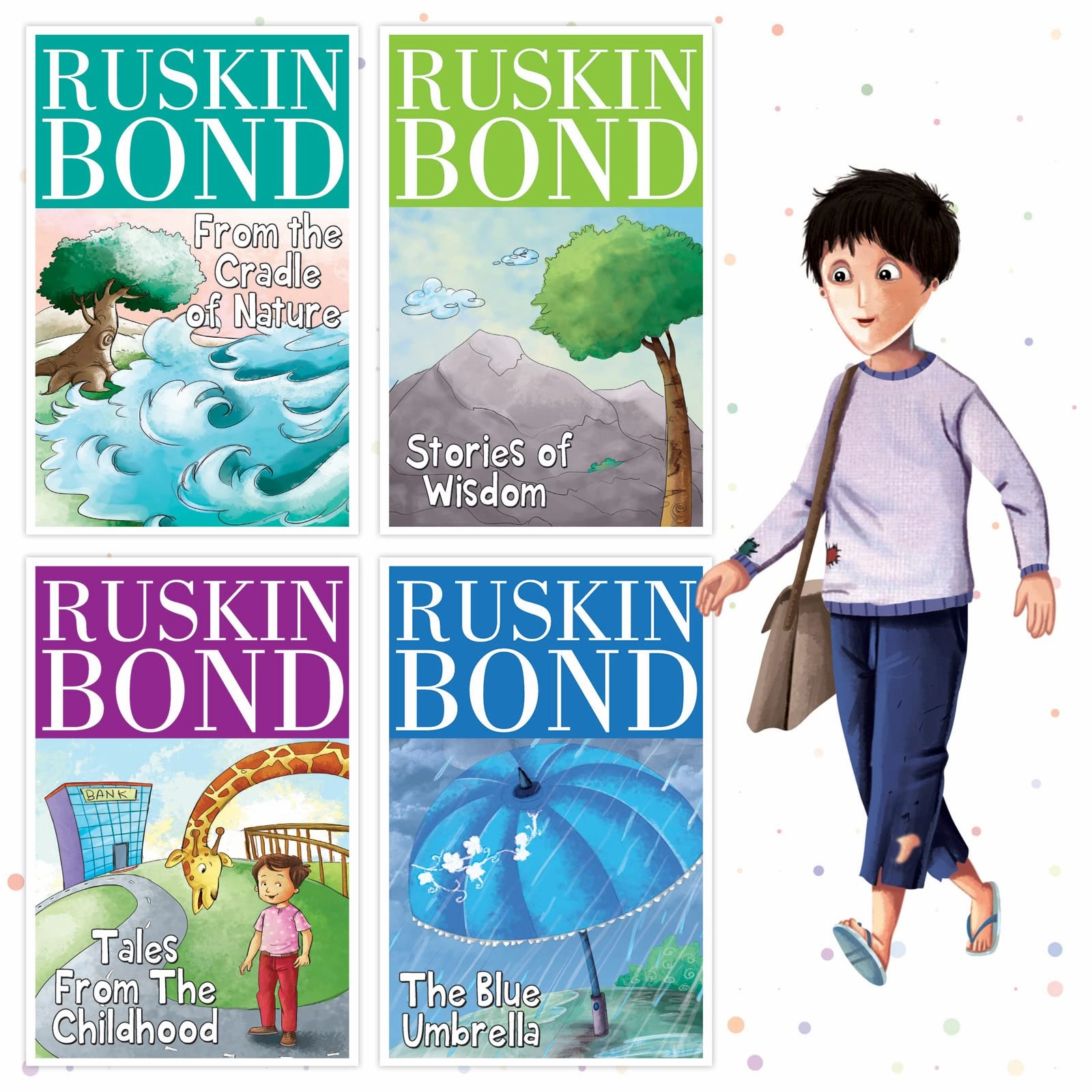 Pegasus Ruskin Bond Children Story Books - Set of 4 for Kids (2)
