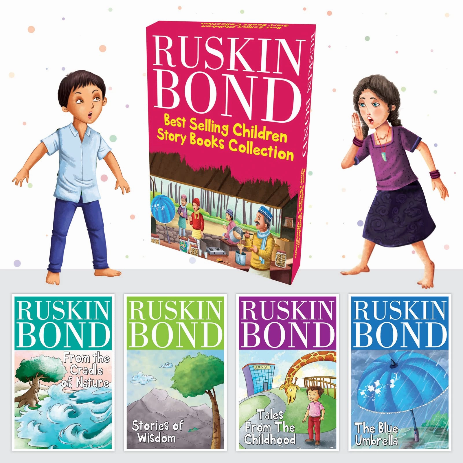 Pegasus Ruskin Bond Children Story Books - Set of 4 for Kids (2)