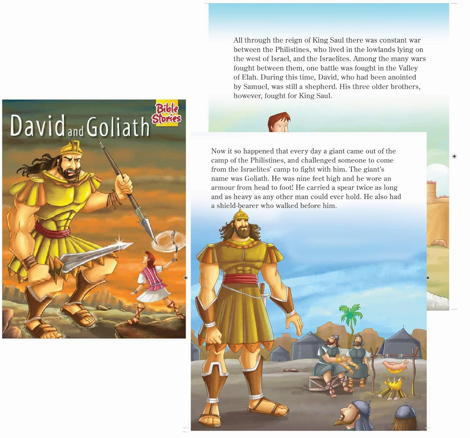 Pegasus Set of 10 Bible Stories Picture Books for 3  Year Old Children I