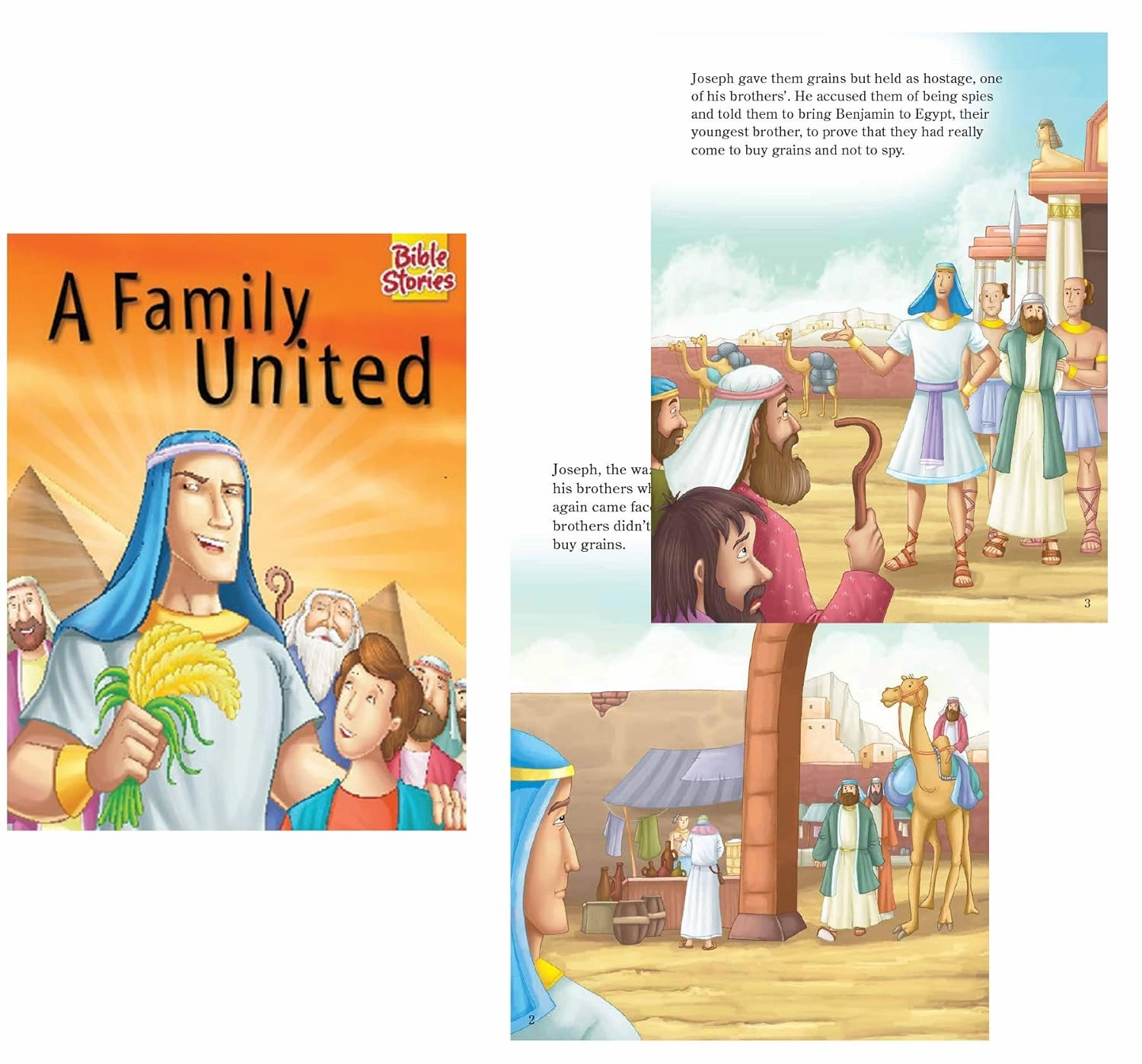 Pegasus Set of 10 Bible Stories Picture Books for 3  Year Old Children I