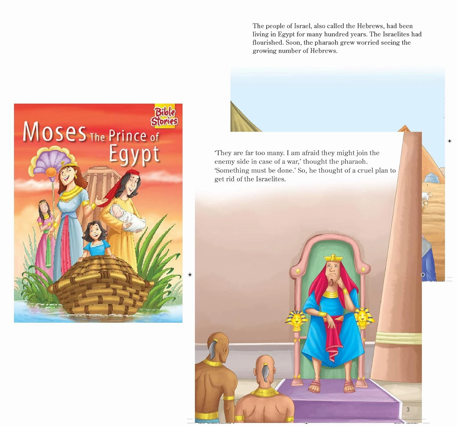 Pegasus Set of 10 Bible Stories Picture Books for 3  Year Old Children II