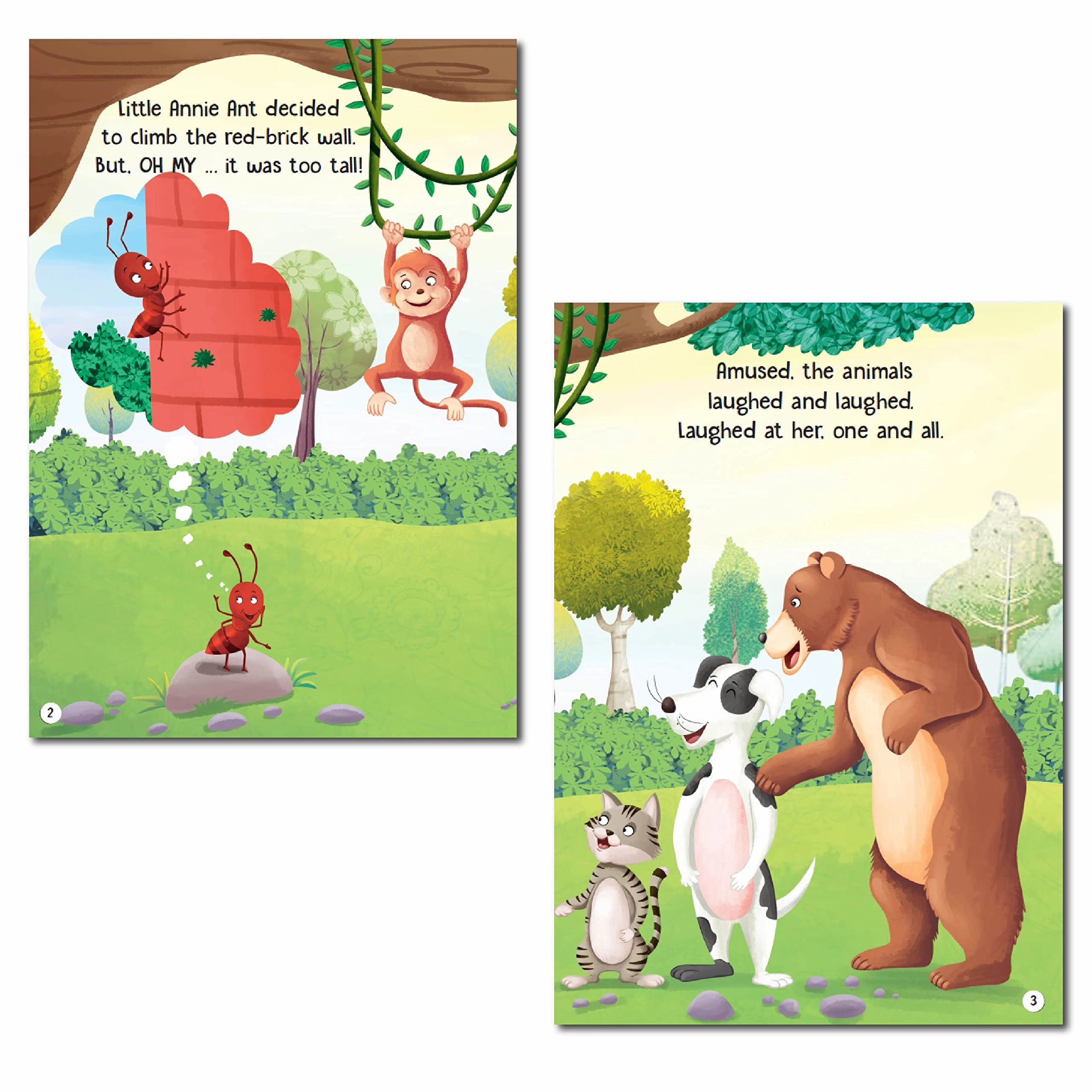 Pegasus Set of 4 - Life Lessons Story Book for 4  Years Kids
