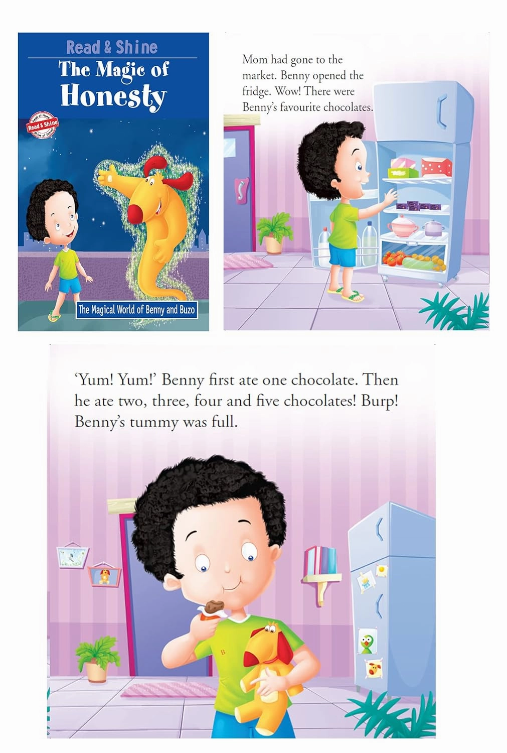 Pegasus Set of 8 Wisdom Stories - Benny & Buzo