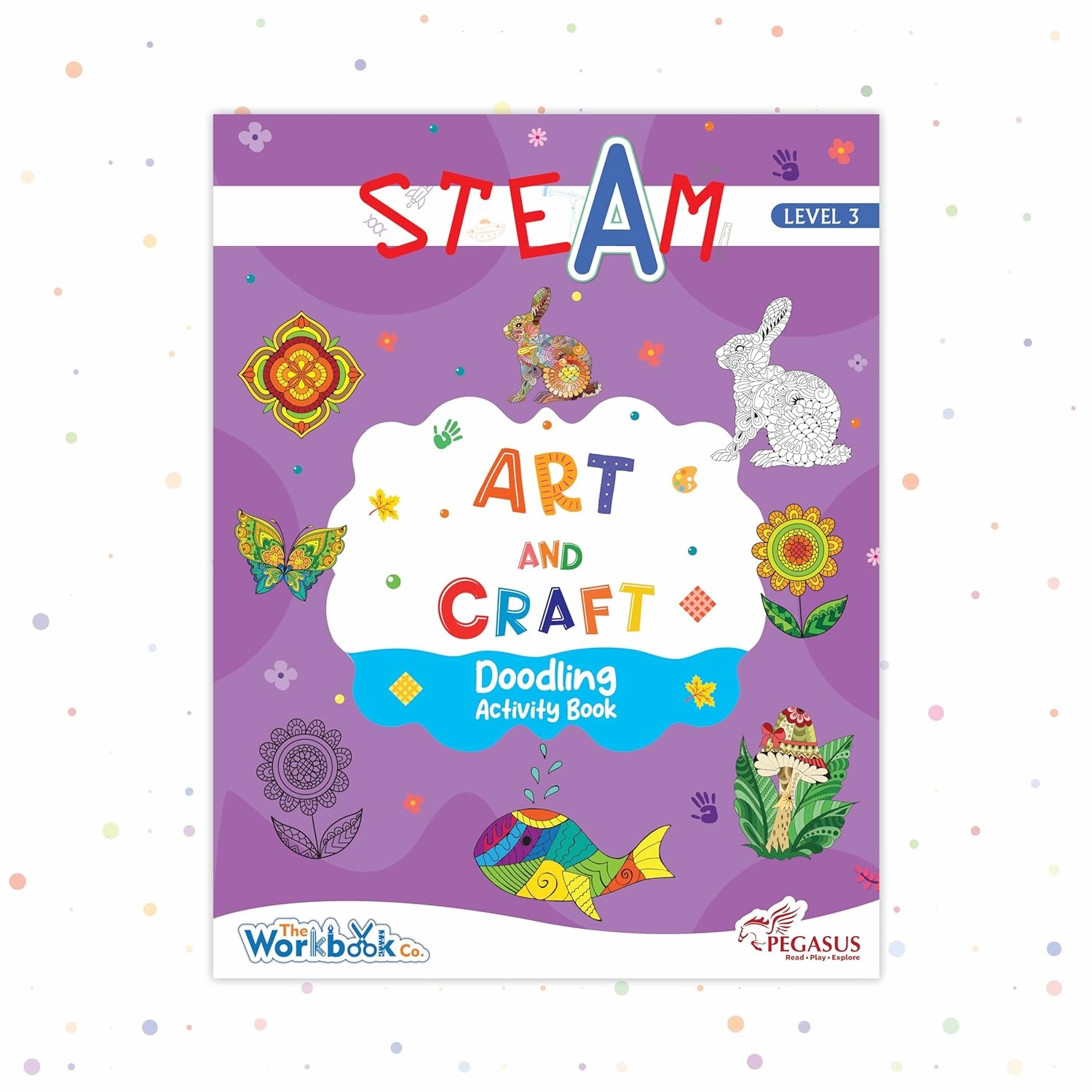 Pegasus Steam - Art & Craft - Doodling Activity Book