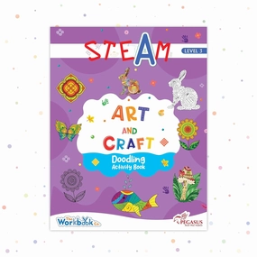 Pegasus Steam - Art & Craft - Doodling Activity Book