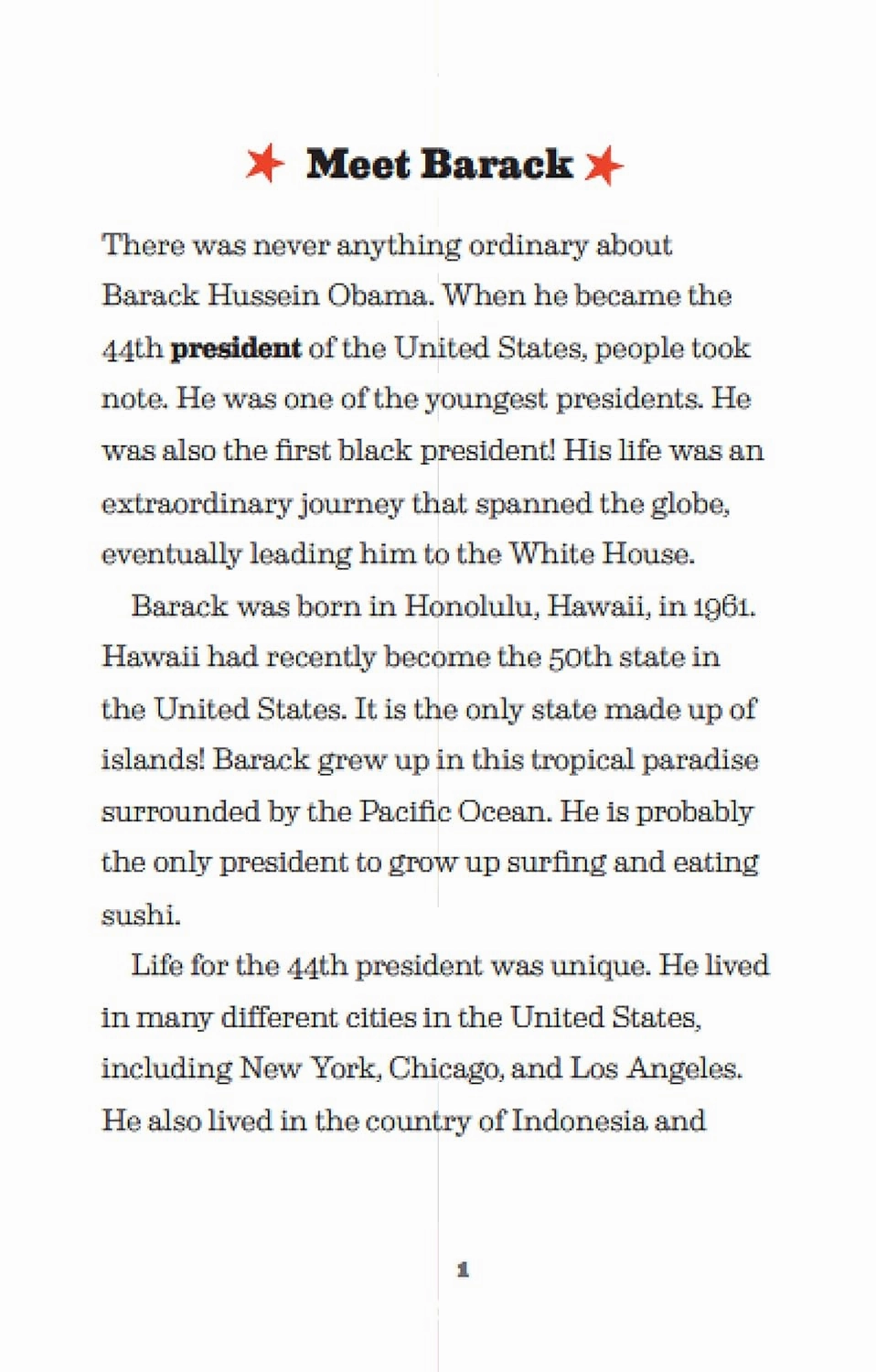 Pegasus The Story of Barack Obama: A Biography Book
