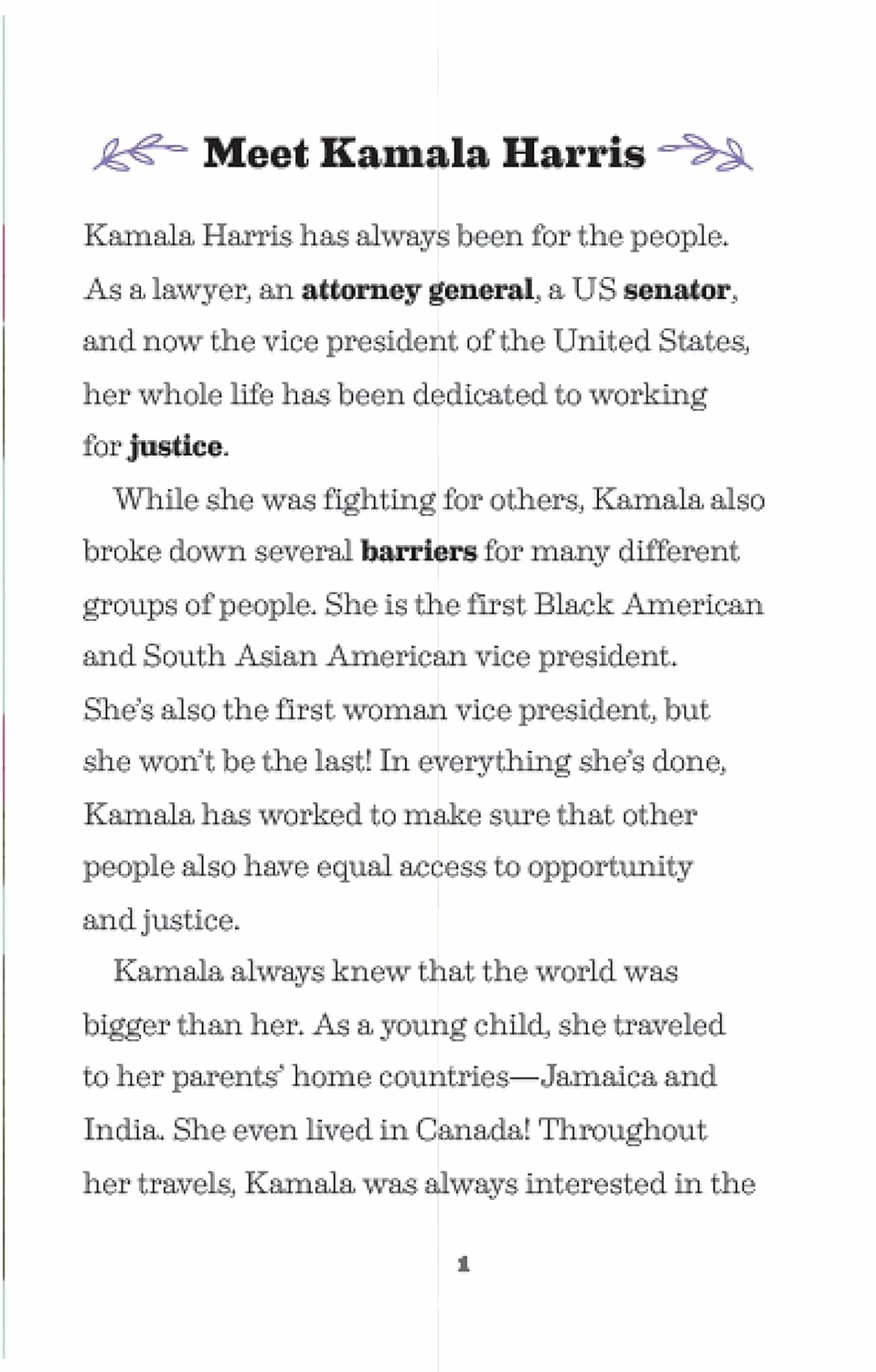 Pegasus The Story of Kamala Harris: A Biography Book
