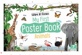 Pegasus Wild World Wonders: Animal Poster Book for 3  Years Kids - Explore the Animal Kingdom in Vibrant Posters