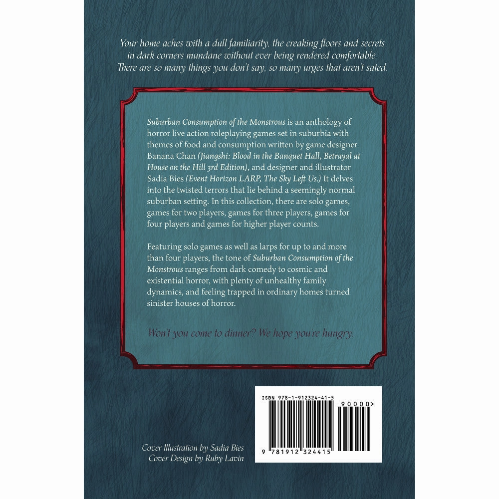 Pelgrane Press: Suburban Consumption of the Monstrous - Hardcover RPG Horror Book