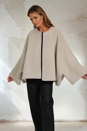 PELLERYN JACKET IN DOUBLE FACE CASHMERE WOOL
