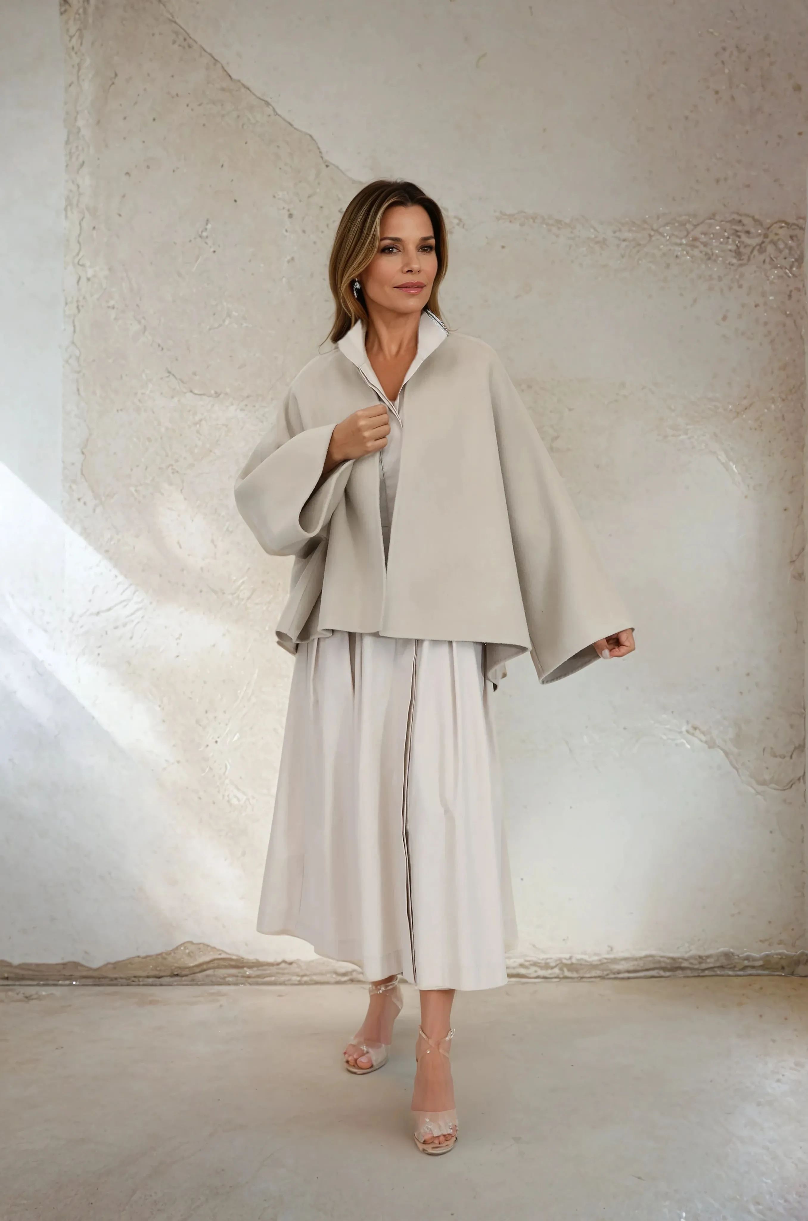 PELLERYN JACKET IN DOUBLE FACE CASHMERE WOOL