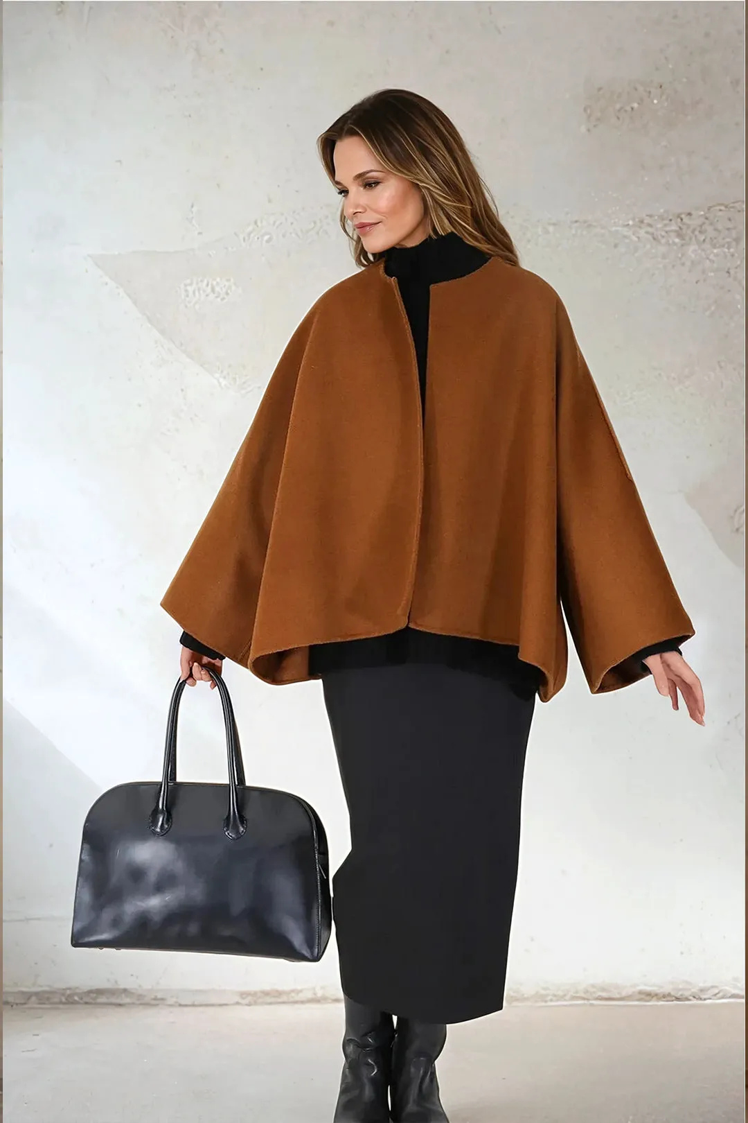 PELLERYN JACKET IN DOUBLE FACE CASHMERE WOOL