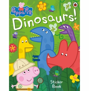 Peppa Pig: Dinosaurs! Sticker Book [Paperback] LADYBIRD