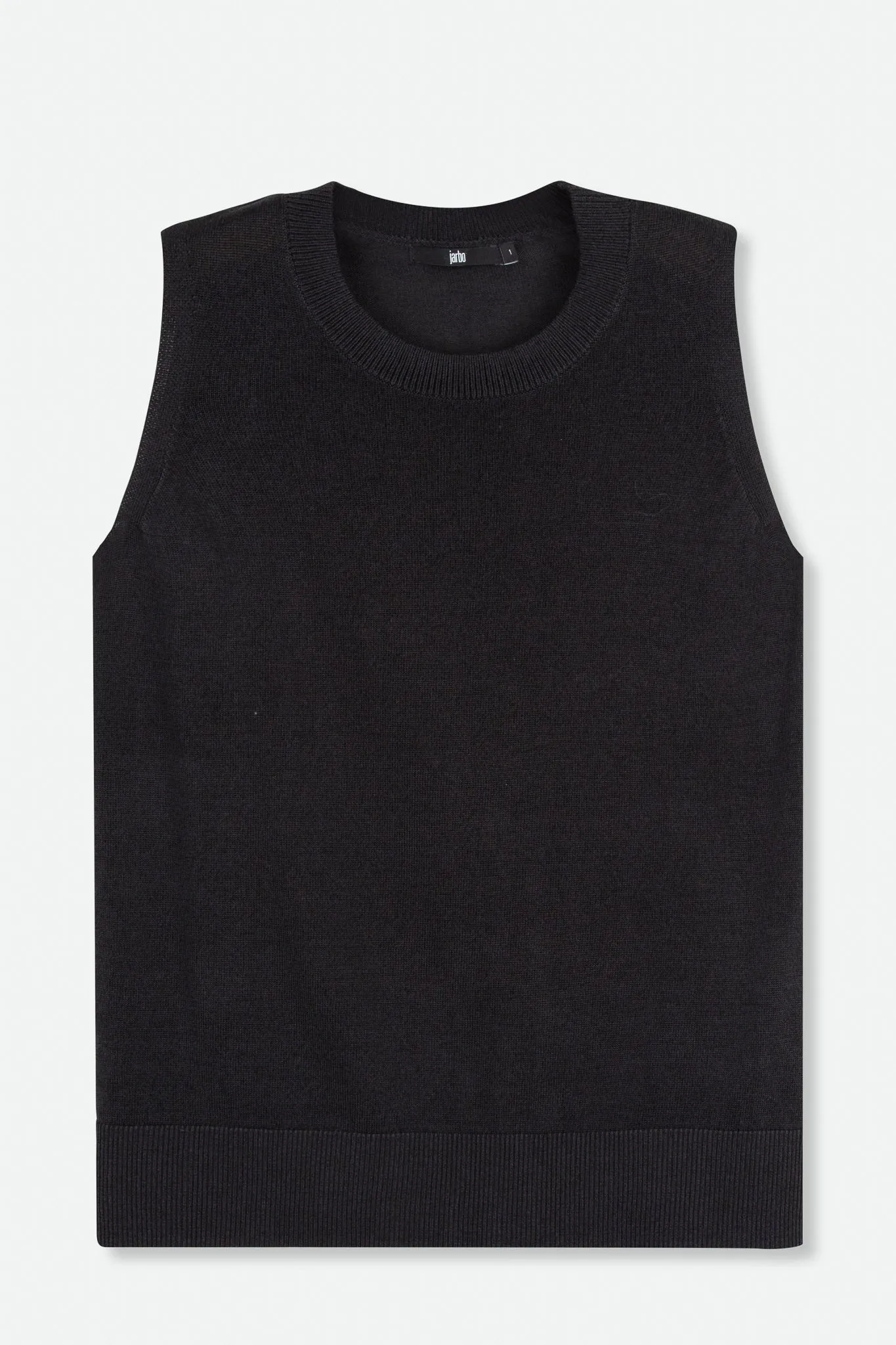 PERI SLEEVELESS TOP IN HIGH TWIST COTTON