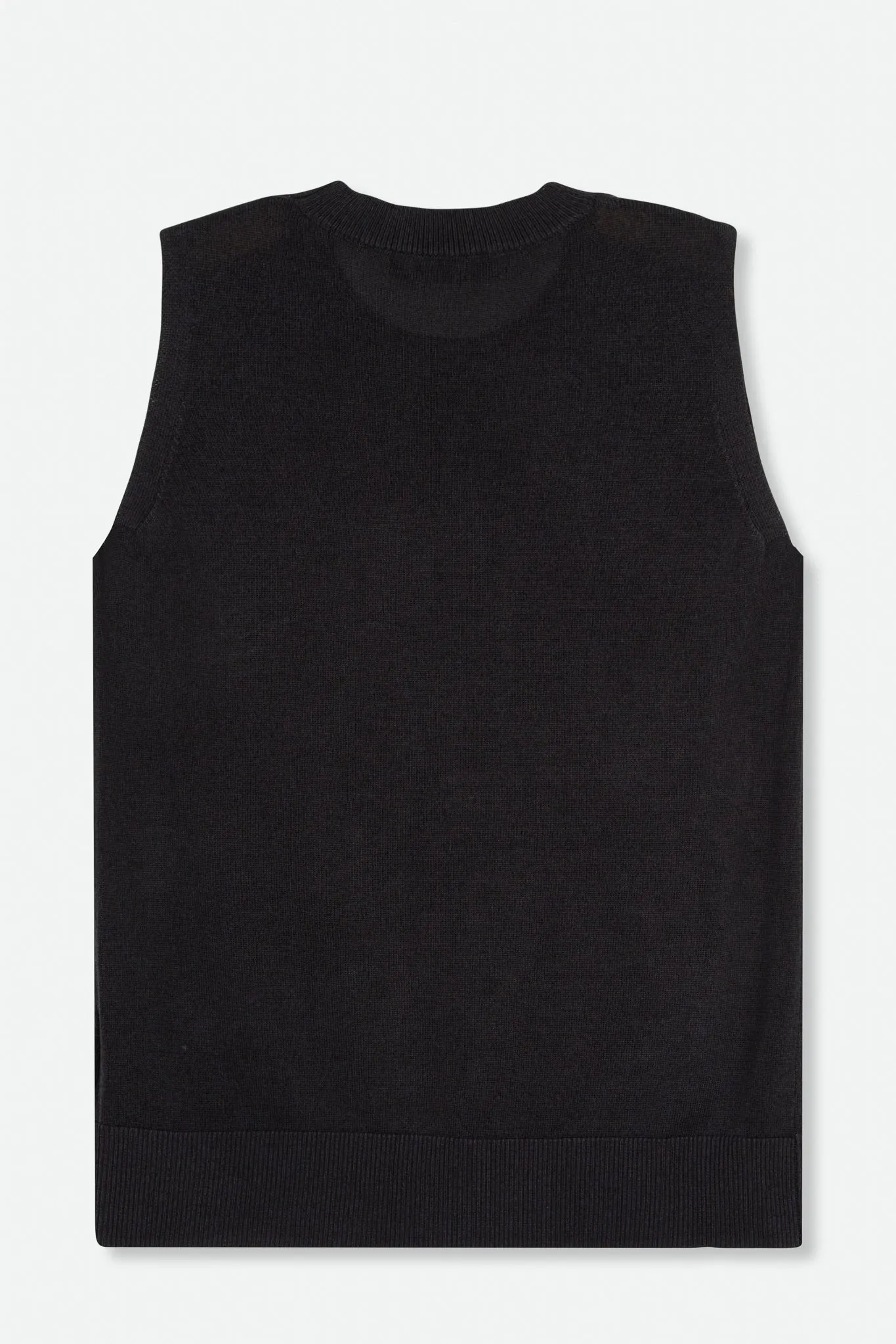 PERI SLEEVELESS TOP IN HIGH TWIST COTTON
