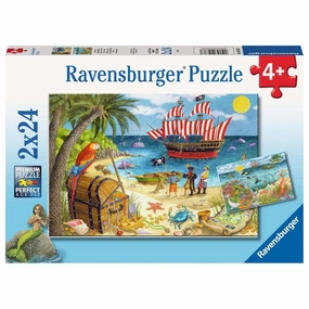 Pirates & Mermaids 2 x 24pc