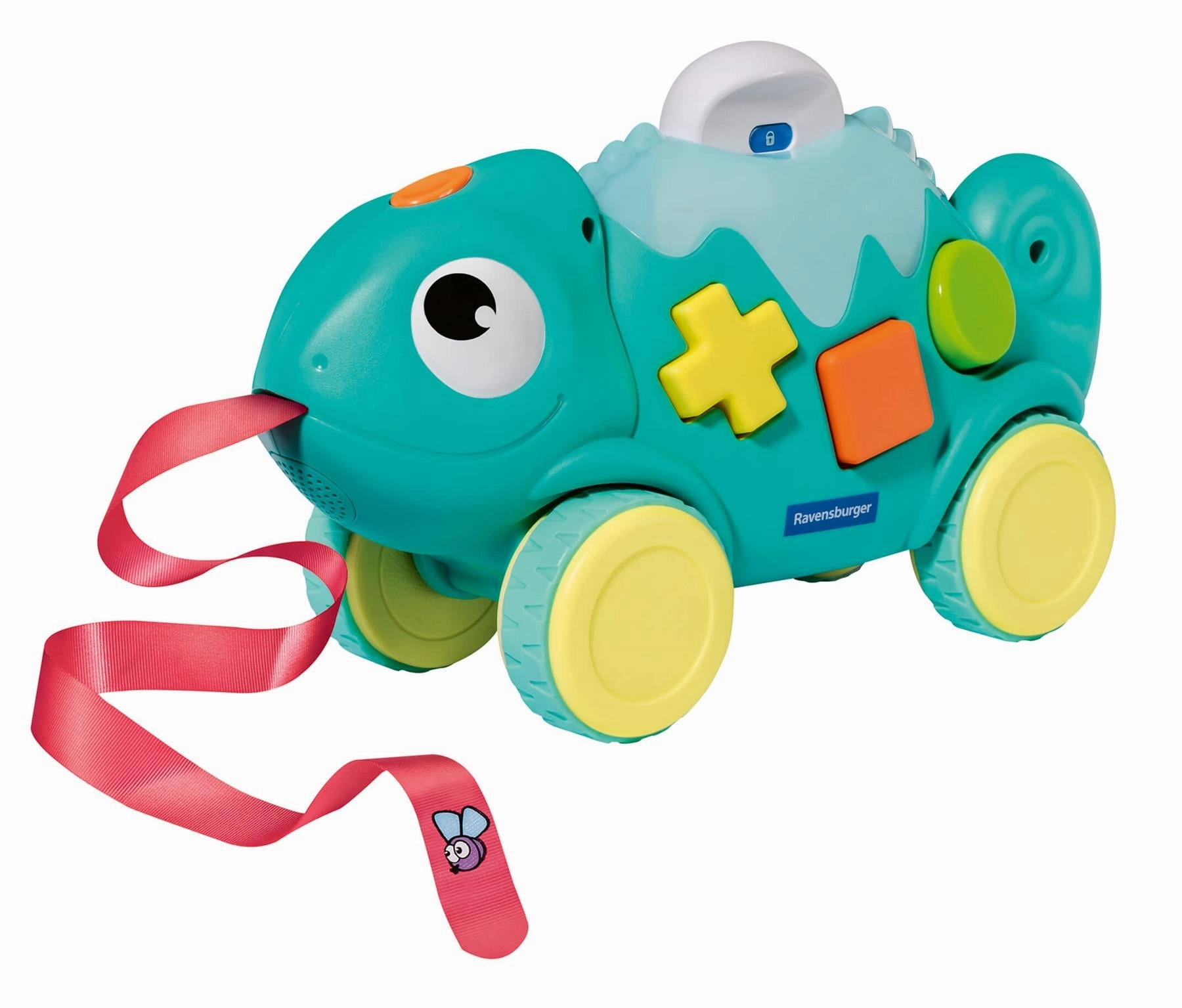 Play  4-in-1 Colour & Shape Sorter Chameleon Pull Along for Ages 1 