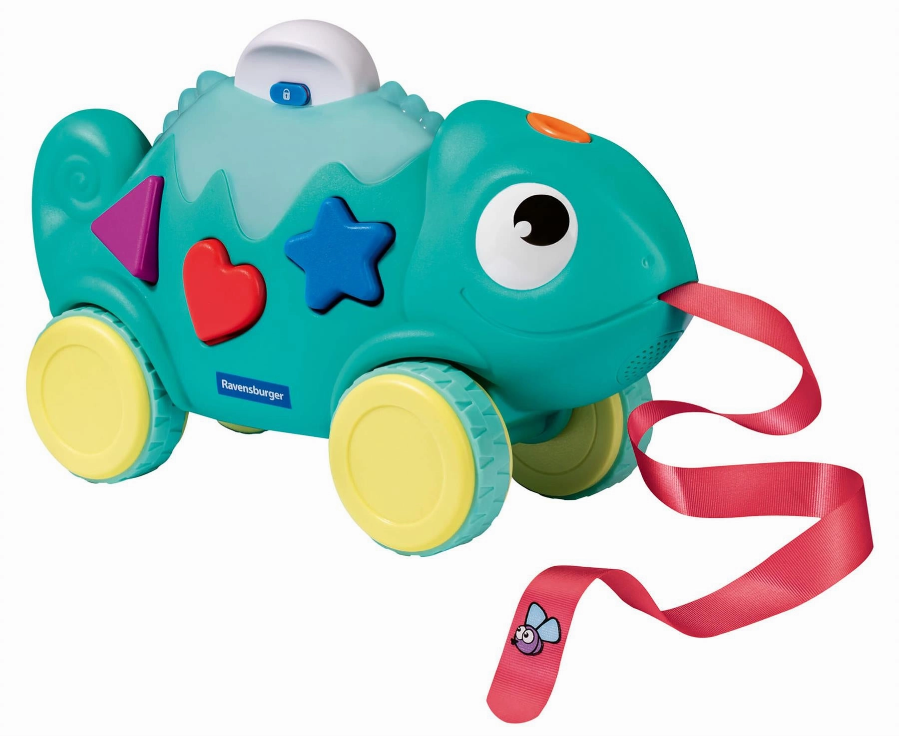 Play  4-in-1 Colour & Shape Sorter Chameleon Pull Along for Ages 1 