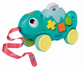 Play  4-in-1 Colour & Shape Sorter Chameleon Pull Along for Ages 1 