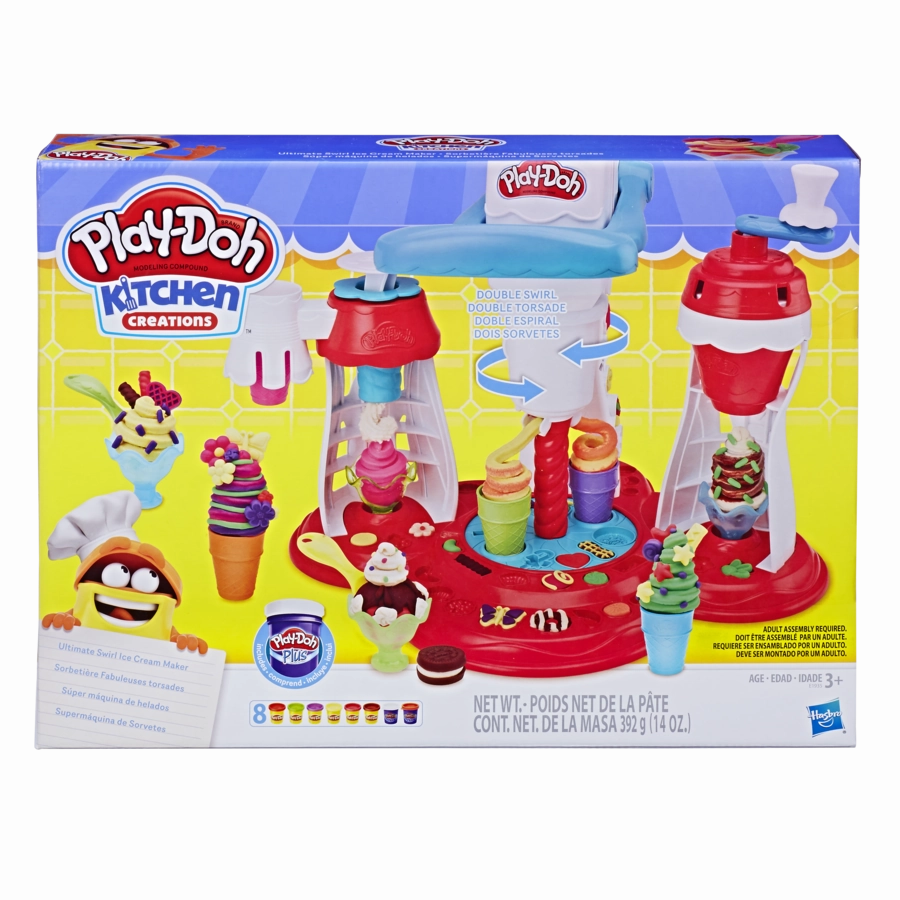 Play-Doh Kitchen Creations Ultimate Swirl Ice Cream Maker