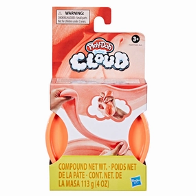 Play-Doh Super Cloud Slime Single Can Neon Red