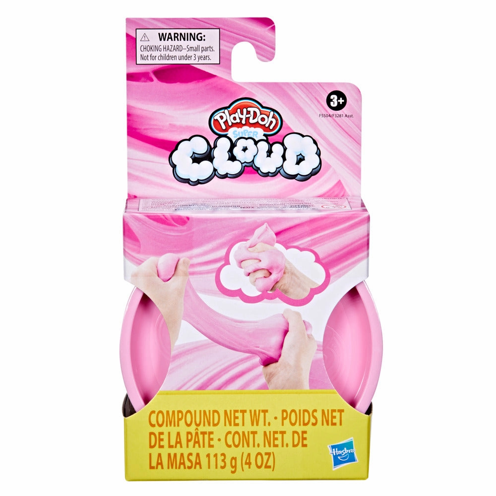 Play-Doh Super Cloud Slime Single Can Pink