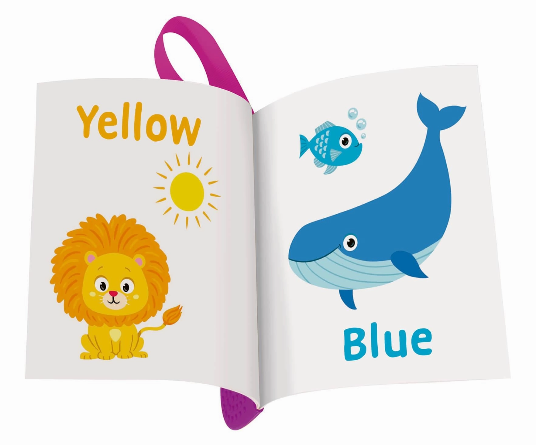 Play  Flip & Pop: Colours Waterproof Book with Teething Edge Ages 6M 