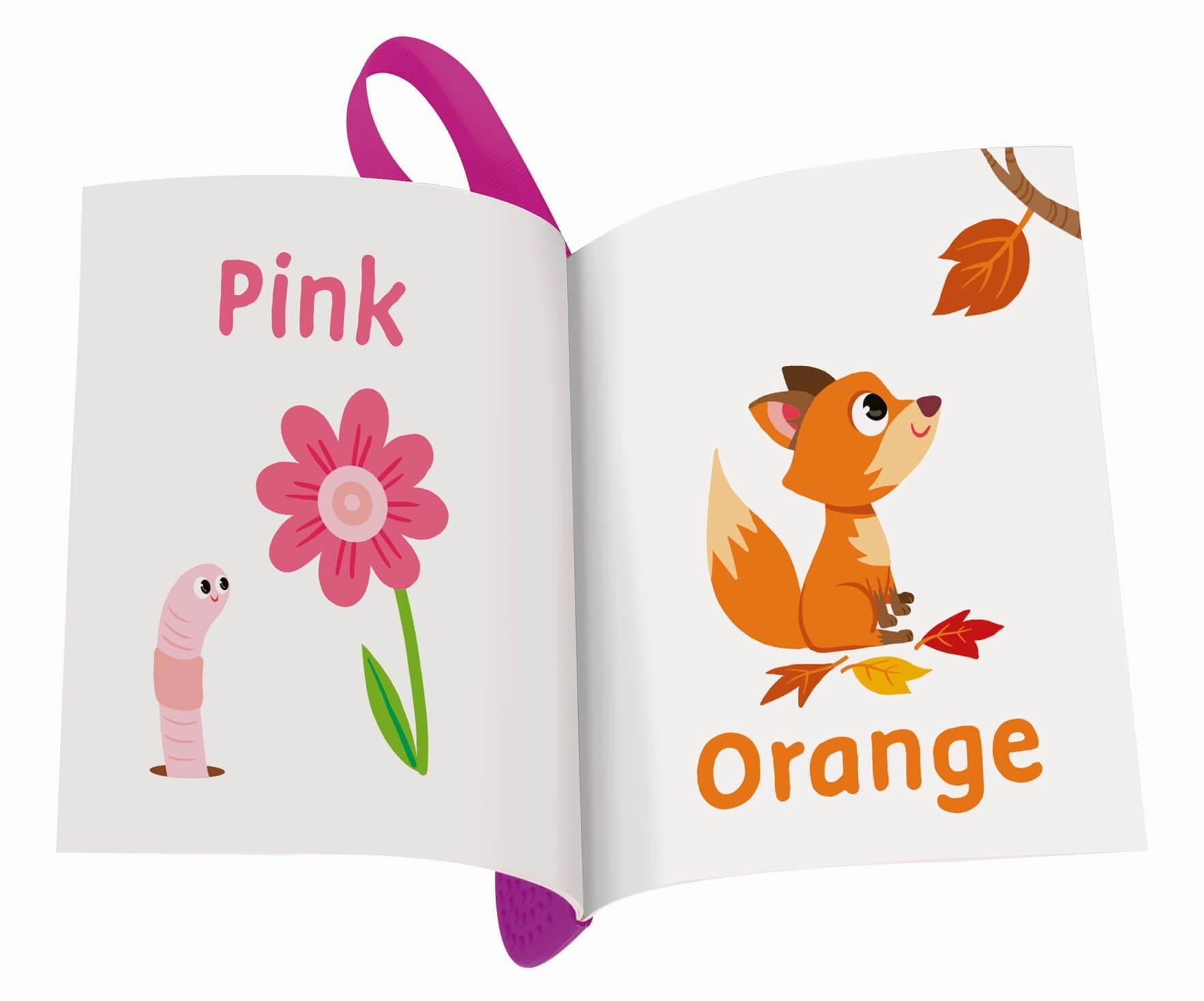 Play  Flip & Pop: Colours Waterproof Book with Teething Edge Ages 6M 