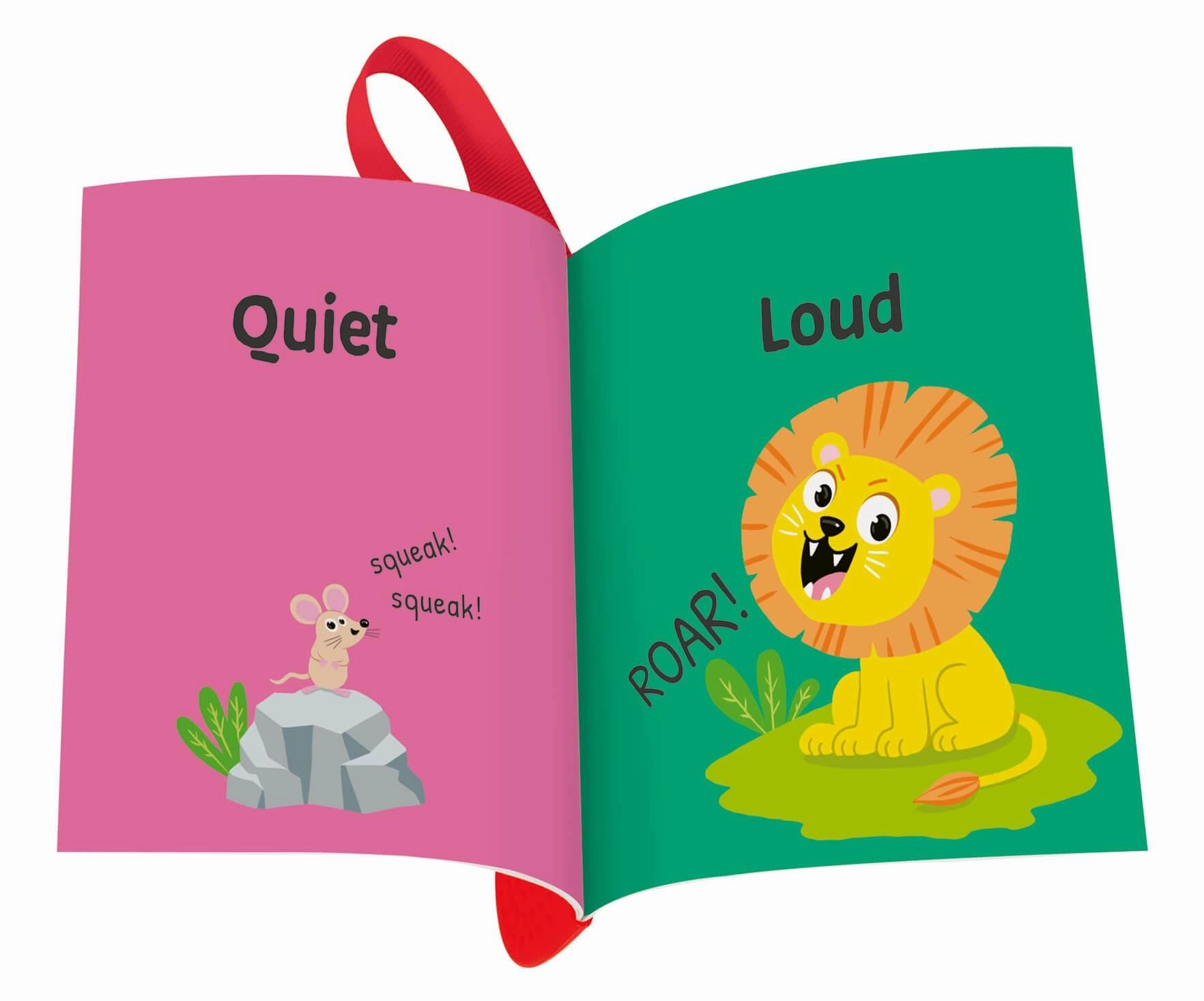 Play  Flip & Pop Opposites Waterproof Book with Teething Edge Ages 6M 