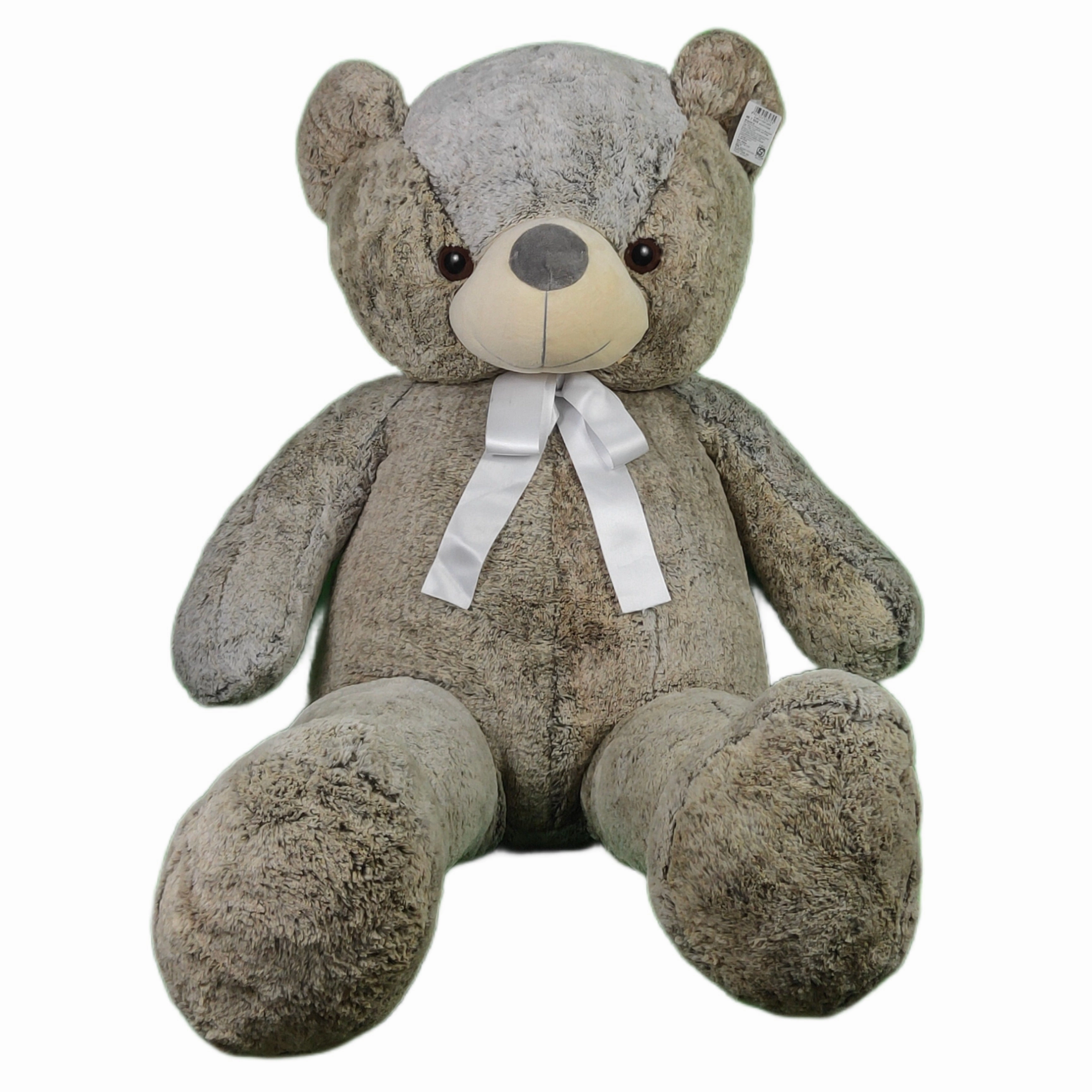 Play Hour Wolly The Teddy Bear Plush Soft Toy for Ages 3 Years and Up - Grey, 120cm