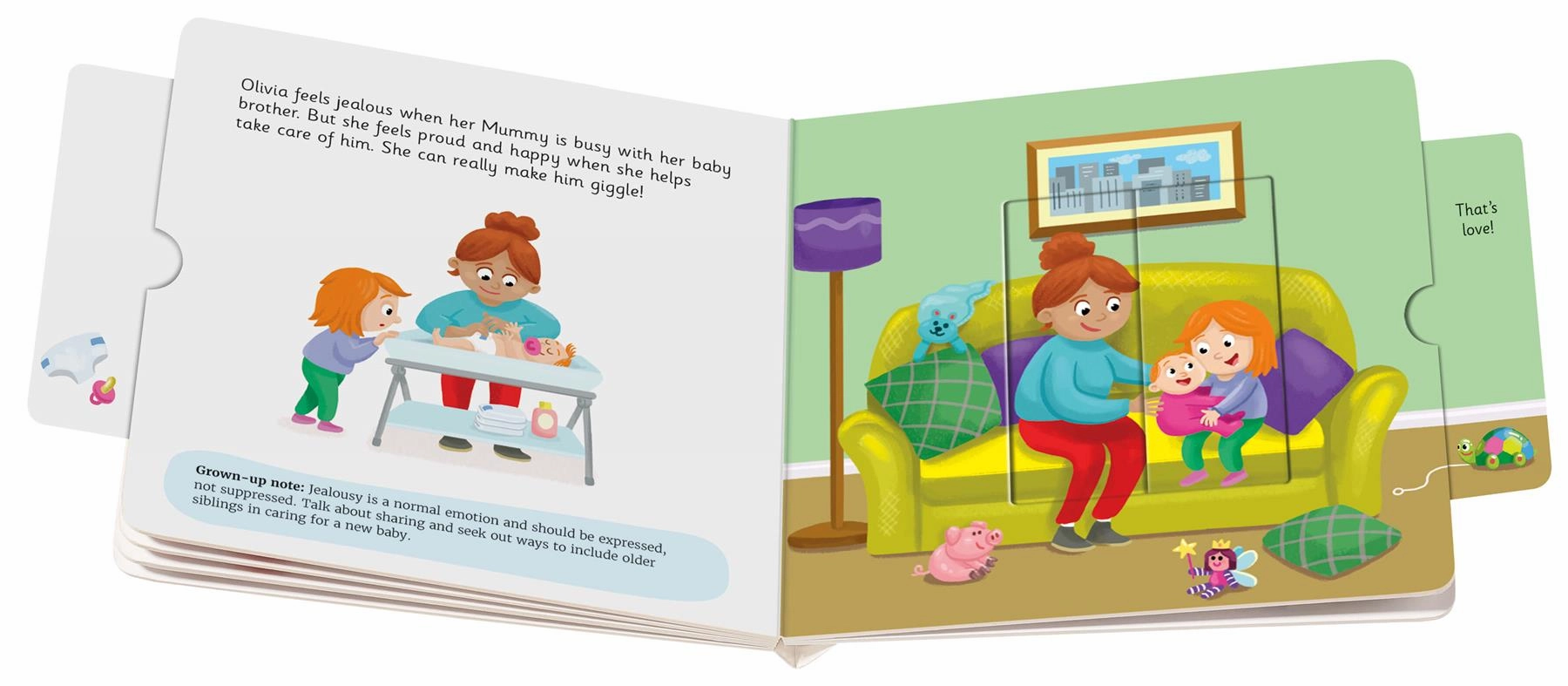 Play  Me and My Day: Feelings Interactive Sliding Board Book for 18M 