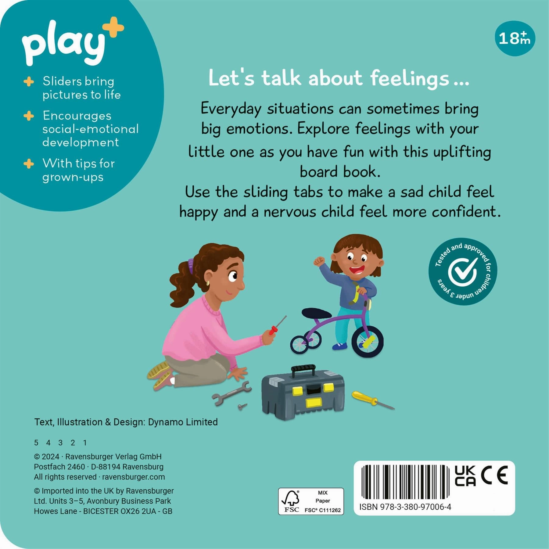Play  Me and My Day: Feelings Interactive Sliding Board Book for 18M 