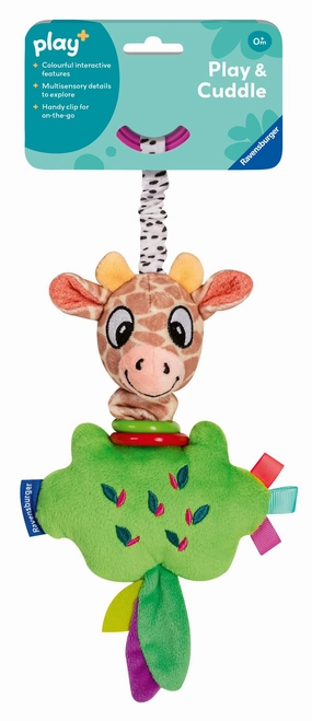Play  Pull & Wiggle Giraffe Activity Toy with Wiggle Motion for Babies