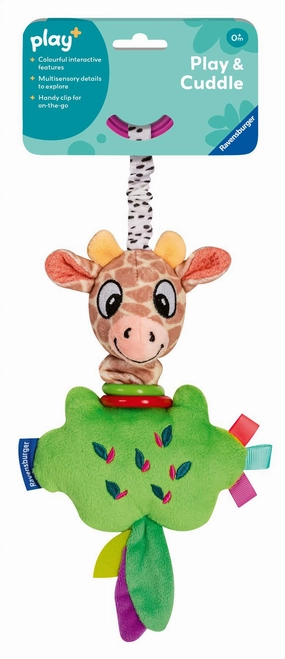 Play  Pull & Wiggle Giraffe Activity Toy with Wiggle Motion for Babies