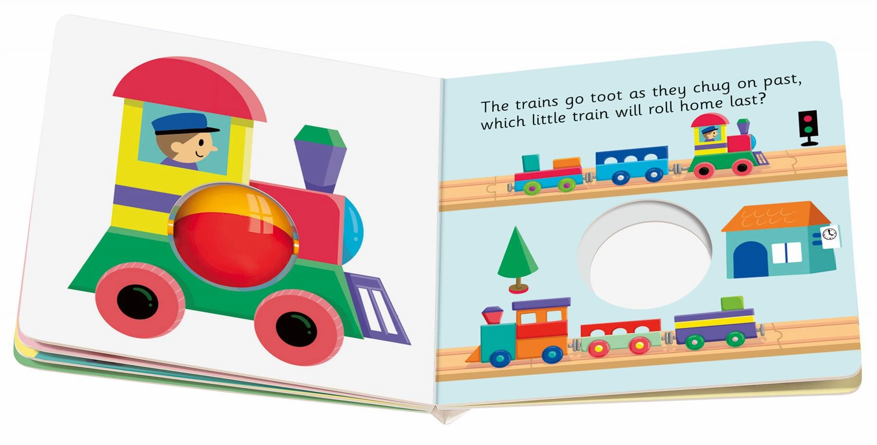 Play  Ready, Steady, Shake First Toys Board Book w/ Rattle for Age 6M 