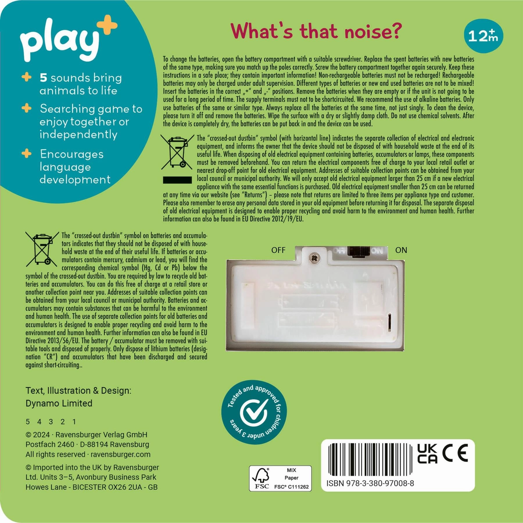Play  Shh Who's there? Jungle Animals Search & Find Sound Book Age 1 