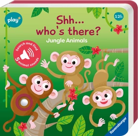 Play  Shh Who's there? Jungle Animals Search & Find Sound Book Age 1 