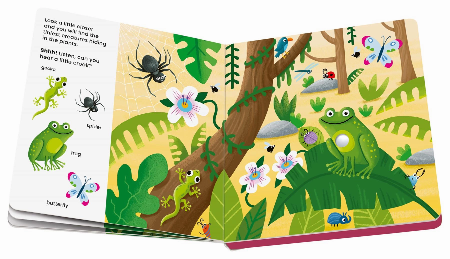 Play  Shh Who's there? Jungle Animals Search & Find Sound Book Age 1 