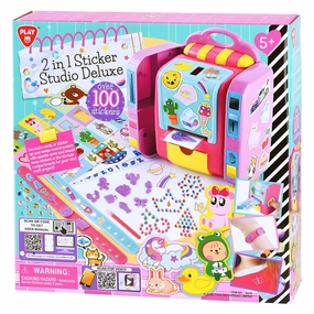 Playgo Toys Ent. Ltd. 2 In 1 Sticker Studio Deluxe